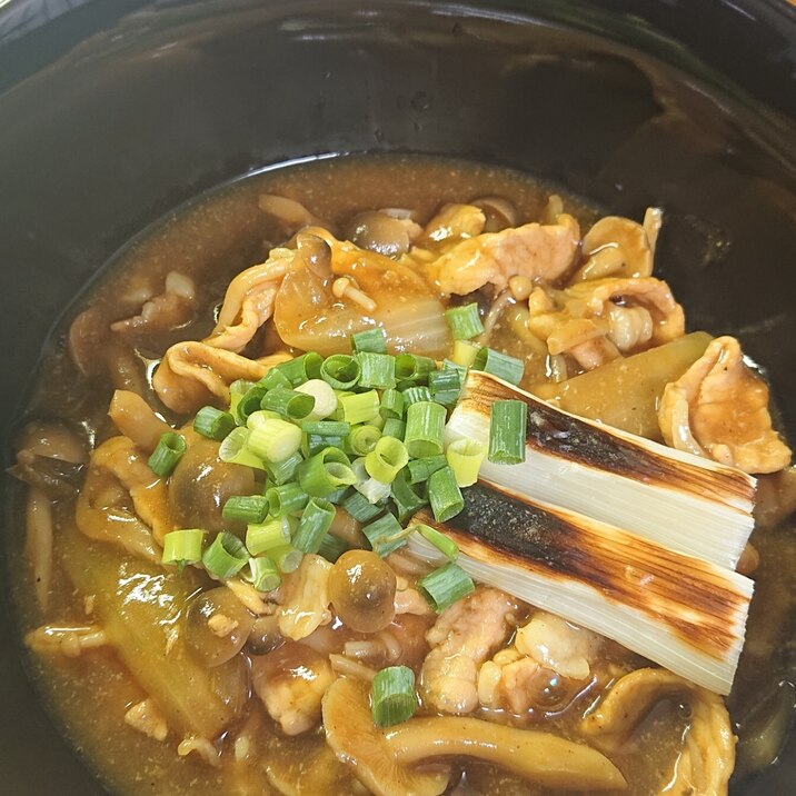 和風だし香るカレーうどん！